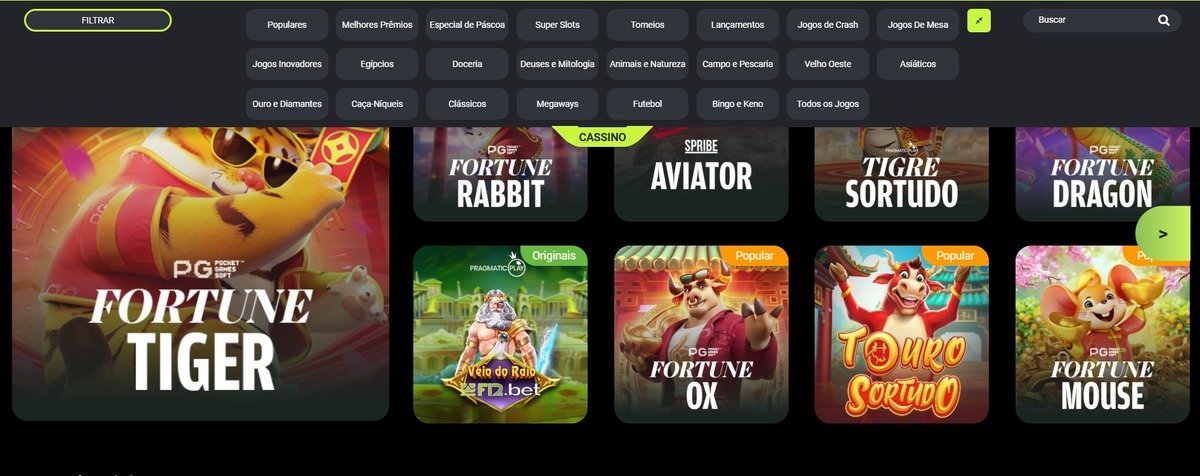 nu star platform overview showing sports and casino game categories on mobile